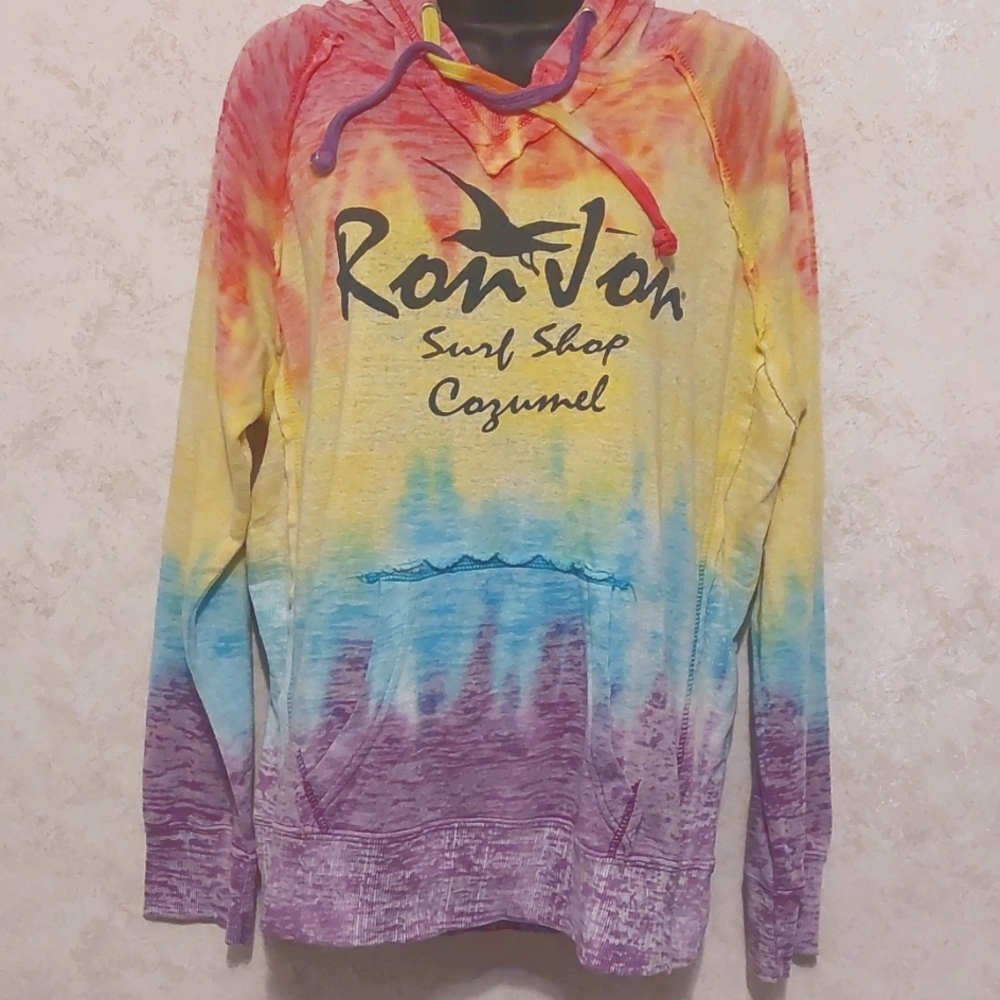 Hoodie Tie Dye sz M  0038